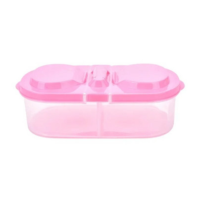 Nešiojamo plastikinio apsauginio dėklo konteinerio kelionė lauke pietų vaisiams maisto pietų dėžutės laikiklis Pigi bananų kelionė lauko dėžutė