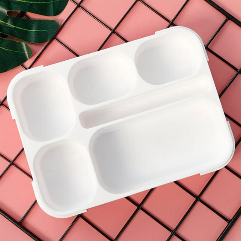 Dječja kutija za ručak Posuđe velikog kapaciteta Posuda za hranu Putovanja Planinarenje Kampiranje Ured Škola Nepropusna prijenosna Bento kutija 1000 ml