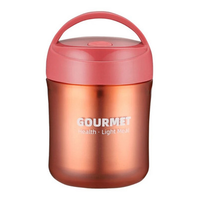 450ml Pārtikas termiskā burka izolēta zupas krūze Termosa konteineri nerūsējošā tērauda pusdienu kārbai termosaglabājiet karstu biroja darbinieku skolai