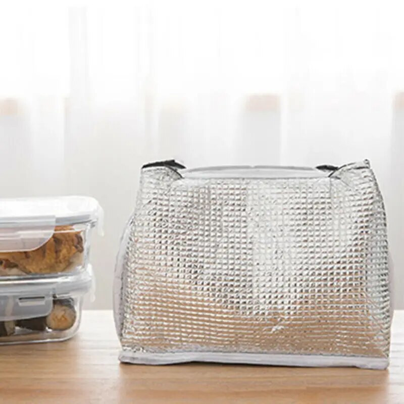 Legújabb Ebédtáska Hordozható, hőszigetelt, termikus ebédlődoboz Piknik kelléktáskák Női Lányok Gyerekek Gyermek Tároló Hordozható hűtőtáska