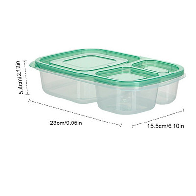 Kutija za ručak u mikrovalnoj pećnici Posuđe za jelo Kontejner za pohranu hrane Djeca Djeca Školski ured Prijenosna kutija za bento Kutija za piknik Kutija za ručak