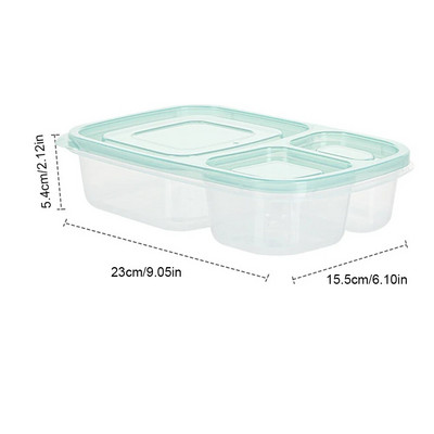 Kutija za ručak u mikrovalnoj pećnici Posuđe za jelo Kontejner za pohranu hrane Djeca Djeca Školski ured Prijenosna kutija za bento Kutija za piknik Kutija za ručak