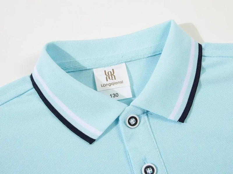 Radna polo majica s dugim rukavima na preklop veće veličine Muška ležerna jesenska odjeća Žene Dječaci Djevojčice Tinejdžeri Školske majice