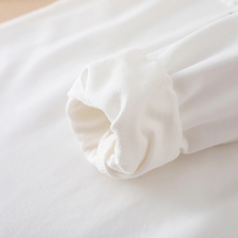 Košulja za djevojčice Školska uniforma za djecu Proljeće Jesen Polo majica dugih rukava Dječji gornji dio s otvorenim ovratnikom