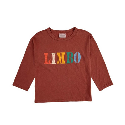 Ins Jauns 2023. gada korejiešu bērnu rudens ziemas apģērbs meitenēm zēniem, mazuļu krekls ar garām piedurknēm, multfilma, smieklīgi topi, valkāt kokvilnas t-kreklu