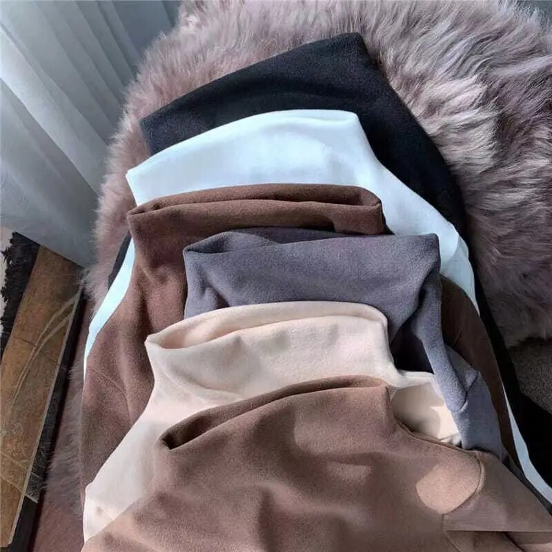 2022. gada rudens, ziema meitenēm, zēniem, viena vilna, mīksta, silta puskakla T-krekli ar garām piedurknēm.