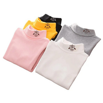 Παιδικά ρούχα TOPS για αγόρια και κορίτσια Φθινοπωρινό χειμωνιάτικο ζιβάγκο πουκάμισο με κάτω μέρος Βρεφικό μακρυμάνικο μπλουζάκι φθινόπωρο για παιδιά