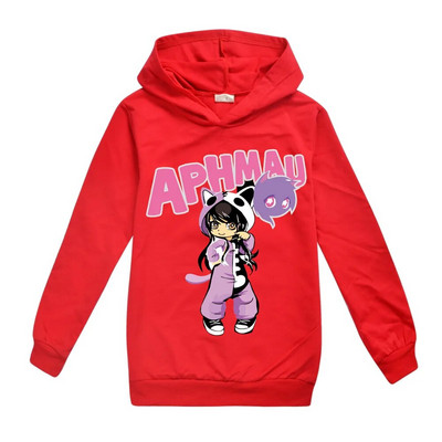 APHMAU Χαριτωμένα ρούχα για κορίτσια Βαμβακερά παιδικά παιδικά φθινοπωρινά μπλουζάκια με μακρυμάνικη κουκούλα Εφηβική μπλούζα για αγόρια Λεπτή φούτερ μόδας Todders Tees