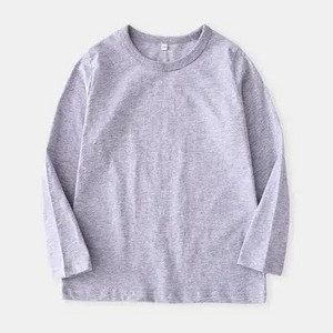 Jesen Proljeće Pamučne dječje majice Dječaci Djevojčice Majice dugih rukava Bijela majica Dječje majice Odjeća za bebe Jednobojna Crna Plavo Žuta