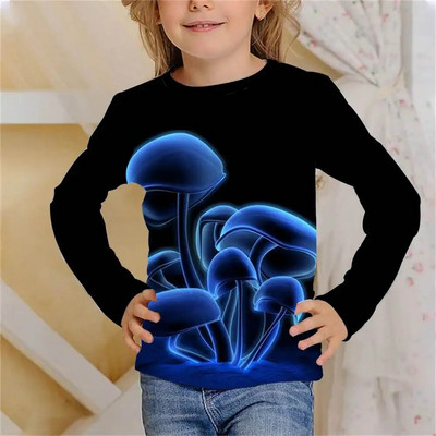 Garie T-krekli Liesmas Vasara Bērnu apģērbi 3D Drukāt Bērnu T krekls Mode Harajuku Ikdienas T-krekls ar apaļu apkakli zēnu meiteņu topi