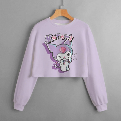 MINISOKuromi multfilmu kapuci bērnu rudens ziemas jauni džemperi Modes ikdienas jauki bērnu apģērbi meitenēm ar garām piedurknēm 2024. g.