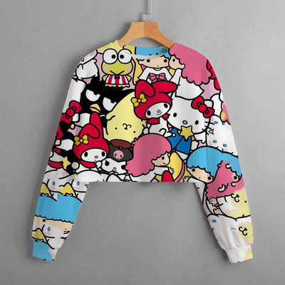 MINISOKuromi multfilmu kapuci bērnu rudens ziemas jauni džemperi Modes ikdienas jauki bērnu apģērbi meitenēm ar garām piedurknēm 2024. g.