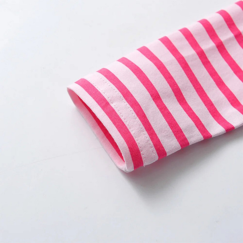 VIKITA Majice s bajkama za djevojčice, dječje pamučne majice s dugim rukavima i o izrezom, ležerne majice, majice za djevojčice, jesen, proljeće, dječja odjeća