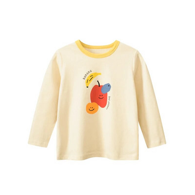 Nova korejska dječja odjeća za jesen 2024. Majica dugih rukava za djevojčice s medvjedićima u trendu Trendy dječja odjeća Podloga za djevojčice