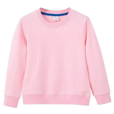 Jesen Proljeće Majica kratkih rukava za dječake Pamučne majice za djevojčice Bijela majica dugih rukava Dječje majice Odjeća za bebe Jednobojna Crna Plavo Žuta