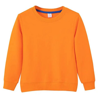 Jesen Proljeće Majica kratkih rukava za dječake Pamučne majice za djevojčice Bijela majica dugih rukava Dječje majice Odjeća za bebe Jednobojna Crna Plavo Žuta