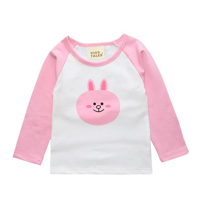 2022. gada jaunpienācējs pavasaris rudens bērnu apģērbs kokvilnas garām piedurknēm meiteņu drēbes svītrains T-krekls stilīga dizaina tīte meitenei