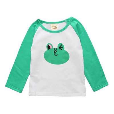 2022. gada jaunpienācējs pavasaris rudens bērnu apģērbs kokvilnas garām piedurknēm meiteņu drēbes svītrains T-krekls stilīga dizaina tīte meitenei