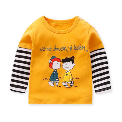 Tricou cu mâneci lungi pentru fete Cămașă cu flori pentru copii Primăvară și iarnă Toamnă Tricou cu mâneci lungi cu desene animate Tricou pentru fete