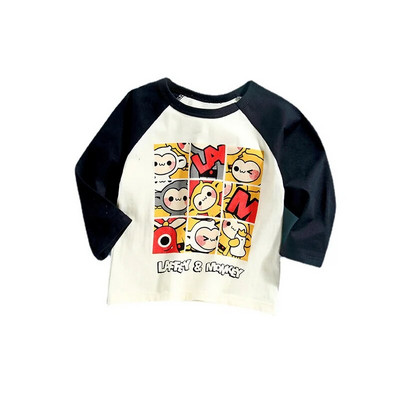 Tricou cu mâneci lungi pentru fete Cămașă cu flori pentru copii Primăvară și iarnă Toamnă Tricou cu mâneci lungi cu desene animate Tricou pentru fete
