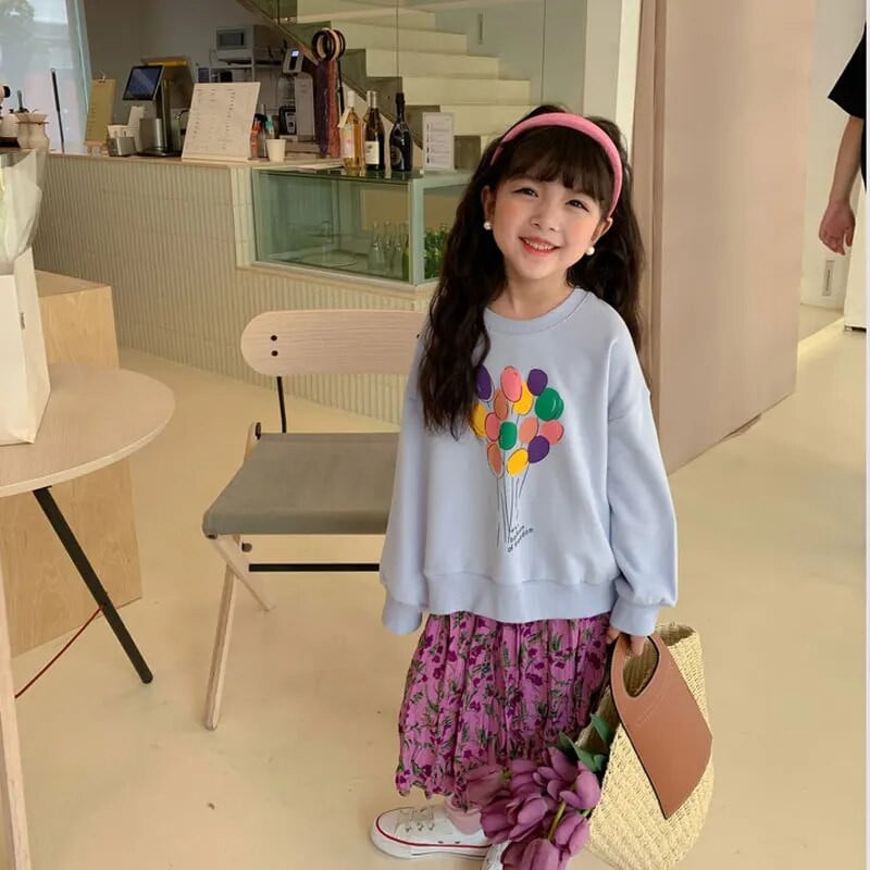 Dukserice za djevojčice Majice s printom crtića za djecu Dječja bluza dugih rukava Modne jesenske majice za dječake Pamučne dječje majice Odjeća