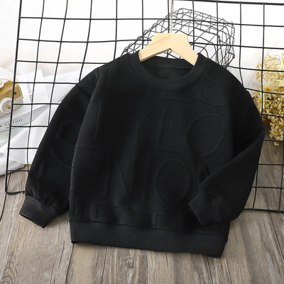 Rozā, zīdaiņu meiteņu džemperi ar garām piedurknēm Rudens apģērbi Modes zīmols Bērnu apģērbi Topi Tīras krāsas Jauki Bērnu Džemperi Kapuči