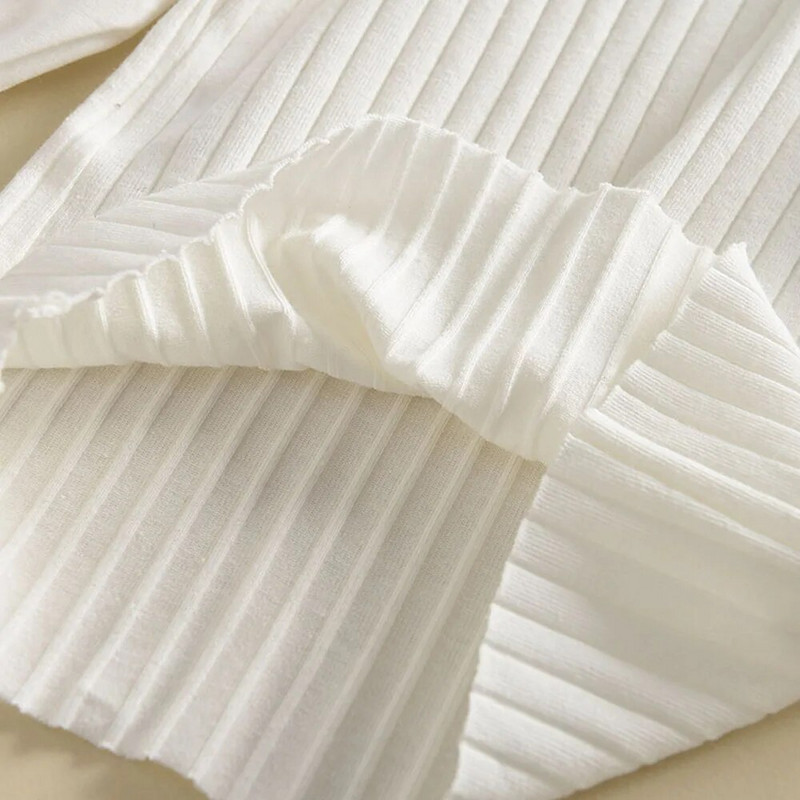 Lācis Vadonis Blūze Meitenes Puff ar garām piedurknēm Bērnu Meiteņu krekls Balta Blūze Topi Bērnu Apģērbi Mazuļi Toddler Skolas Princese