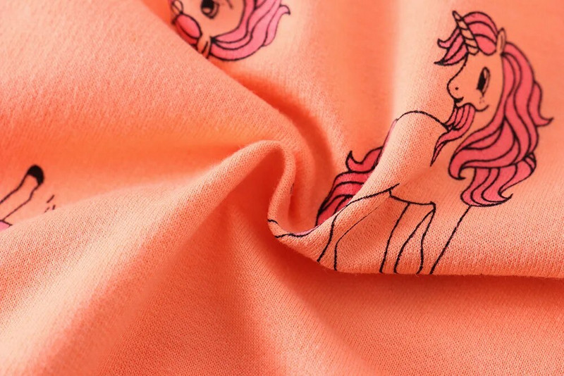 Dukserica dugih rukava za djevojčice, proljeće, pamuk, dječje majice s otisnutim slatkim dinosaurima, donji dio odjeće za dojenčad, 2-7 godina, dukserica, jesen