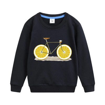 Aimi Lakana pikkade varrukatega särgid, puuviljad, jalgrataste T-särk poisid, tüdrukud, puuvillased topid Naljakad rattariided kevad-sügis T-särgid 3T-14T