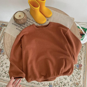Παιδικό κάτω πουκάμισο για αγόρια και κορίτσια Φθινοπωρινά ρούχα κάτω από στρογγυλή λαιμόκοψη T-shirt Παιδικά ριγέ μακρυμάνικα παιδικά ρούχα