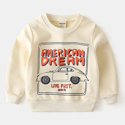 1-5 gadu pavasara-rudens T krekls, svītrains, garām piedurknēm, džemperi, bērnu apģērbi