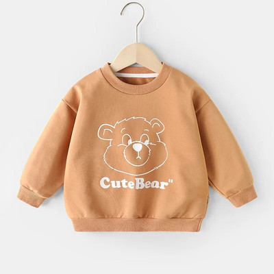 1-5 gadu pavasara-rudens T krekls, svītrains, garām piedurknēm, džemperi, bērnu apģērbi