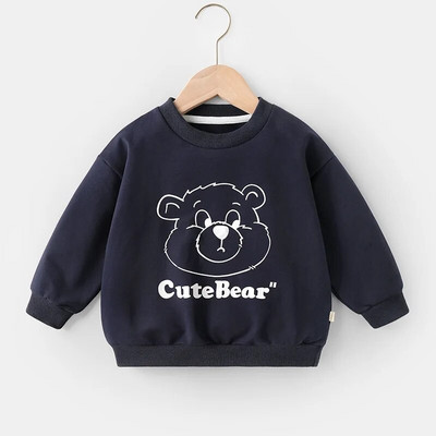 1-5 gadu pavasara-rudens T krekls, svītrains, garām piedurknēm, džemperi, bērnu apģērbi