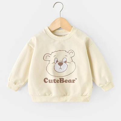 1-5 gadu pavasara-rudens T krekls, svītrains, garām piedurknēm, džemperi, bērnu apģērbi