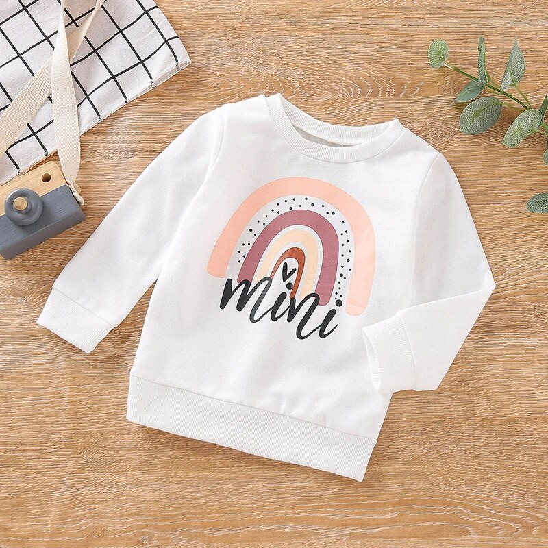 2–6-aastased beebipoiste dressipluus Puuvillane multifilm Mood Tüdrukute Pullover Riided Sügistalv pikkade varrukatega Lapsed Soojad allääred T-särgid