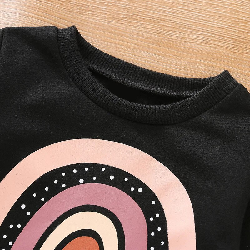 2–6-aastased beebipoiste dressipluus Puuvillane multifilm Mood Tüdrukute Pullover Riided Sügistalv pikkade varrukatega Lapsed Soojad allääred T-särgid