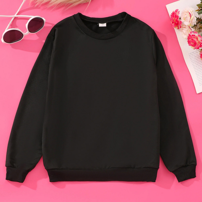 2023 m. rudens didelės mergaitės marškinėliai, vaikiški, mergaičių drabužiai ilgomis rankovėmis animaciniai filmukai laisvalaikio medvilniniai vaikų vasaros marškinėliai 8 9 10 11 12 metų