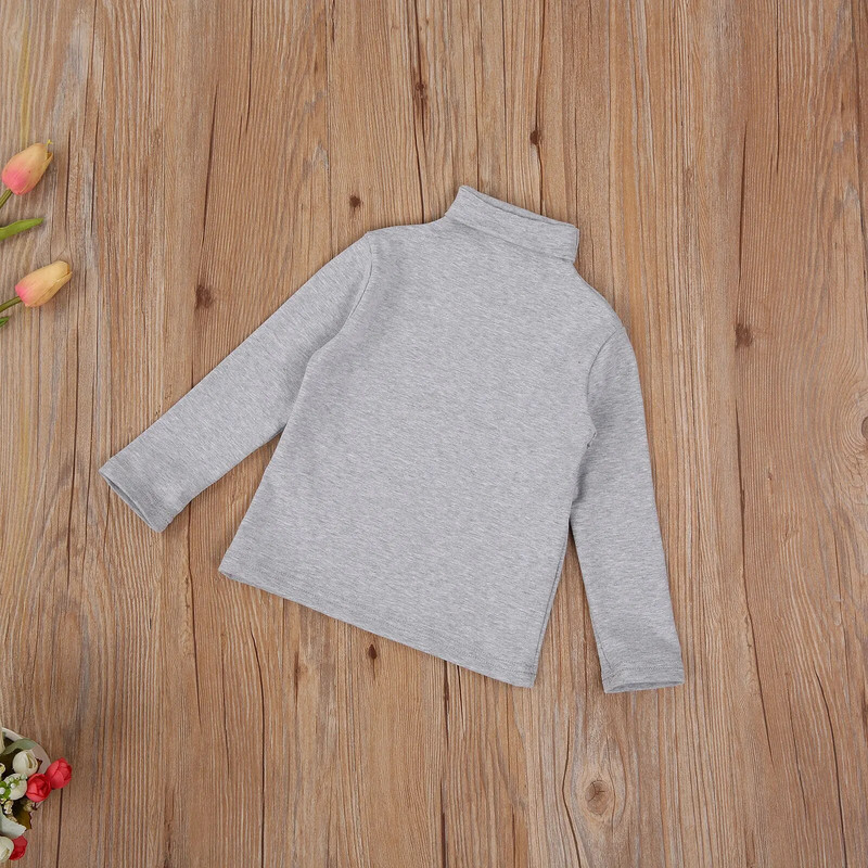 Bebe Djevojčice Majice s kratkim rukavima Basic Jednobojne Majice kratkih rukava za malu djecu Djevojčice Jesen Proljeće Majice dugih rukava Majice za bebe 1-6 godina