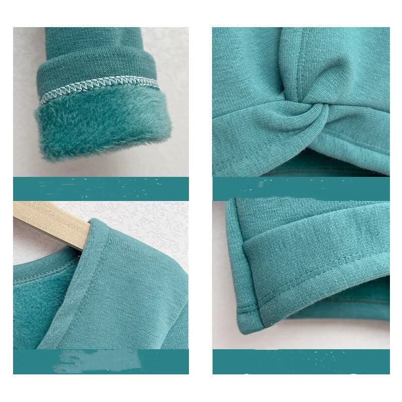 Baršunasta baletna majica za djevojčice, dječji plesni pulover dugih rukava, zagrijavanje, debeli zimski flis kaput, plesačica, pamučni kardigan, sleganje ramenima