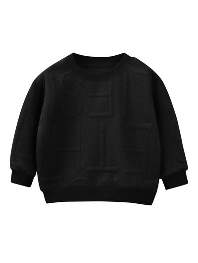 LJMOFA Proljeće Jesen Dječje Dukserice za dječake Kreativni dizajn Pulover dugih rukava za djevojčice Pulover za malu djecu Odjeća s kapuljačom za bebe D162