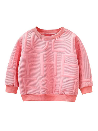 LJMOFA Proljeće Jesen Dječje Dukserice za dječake Kreativni dizajn Pulover dugih rukava za djevojčice Pulover za malu djecu Odjeća s kapuljačom za bebe D162