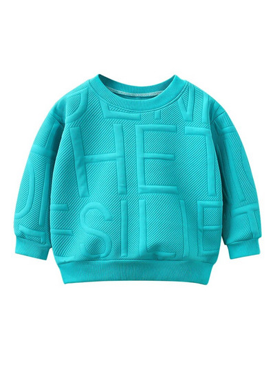 LJMOFA Proljeće Jesen Dječje Dukserice za dječake Kreativni dizajn Pulover dugih rukava za djevojčice Pulover za malu djecu Odjeća s kapuljačom za bebe D162