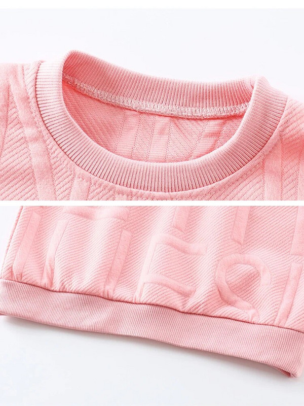 LJMOFA Proljeće Jesen Dječje Dukserice za dječake Kreativni dizajn Pulover dugih rukava za djevojčice Pulover za malu djecu Odjeća s kapuljačom za bebe D162