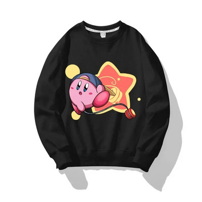 Zvijezda anime crtanih filmova Kirby Waddle Dee s printom Dječja majica dugih rukava Slatki dječji gornji pulover Džemper za djevojčice Jesenska odjeća
