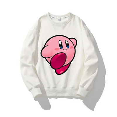 Zvijezda anime crtanih filmova Kirby Waddle Dee s printom Dječja majica dugih rukava Slatki dječji gornji pulover Džemper za djevojčice Jesenska odjeća