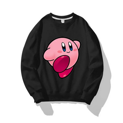 Zvijezda anime crtanih filmova Kirby Waddle Dee s printom Dječja majica dugih rukava Slatki dječji gornji pulover Džemper za djevojčice Jesenska odjeća