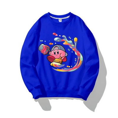 Zvijezda anime crtanih filmova Kirby Waddle Dee s printom Dječja majica dugih rukava Slatki dječji gornji pulover Džemper za djevojčice Jesenska odjeća