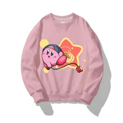 Zvijezda anime crtanih filmova Kirby Waddle Dee s printom Dječja majica dugih rukava Slatki dječji gornji pulover Džemper za djevojčice Jesenska odjeća