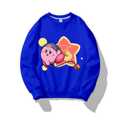 Zvijezda anime crtanih filmova Kirby Waddle Dee s printom Dječja majica dugih rukava Slatki dječji gornji pulover Džemper za djevojčice Jesenska odjeća