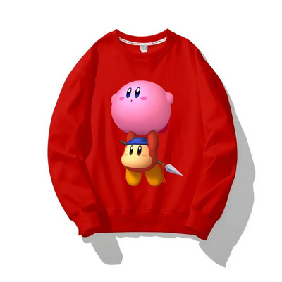 Zvijezda anime crtanih filmova Kirby Waddle Dee s printom Dječja majica dugih rukava Slatki dječji gornji pulover Džemper za djevojčice Jesenska odjeća